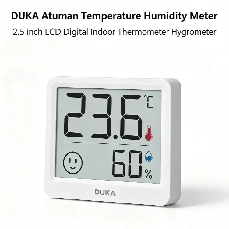 Weather Station Indoor - DUKA Atuman 2.5 inç LCD Elektronik