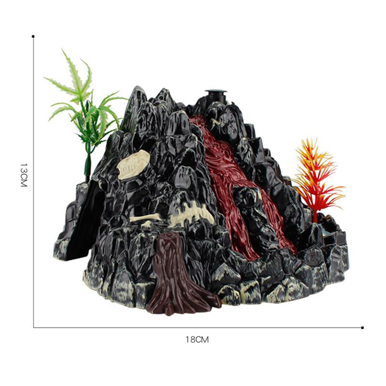 Volcano Kit Eruption - Gerçekçi DIY Elektrikli Volkan Patlamaları Kırmızı
