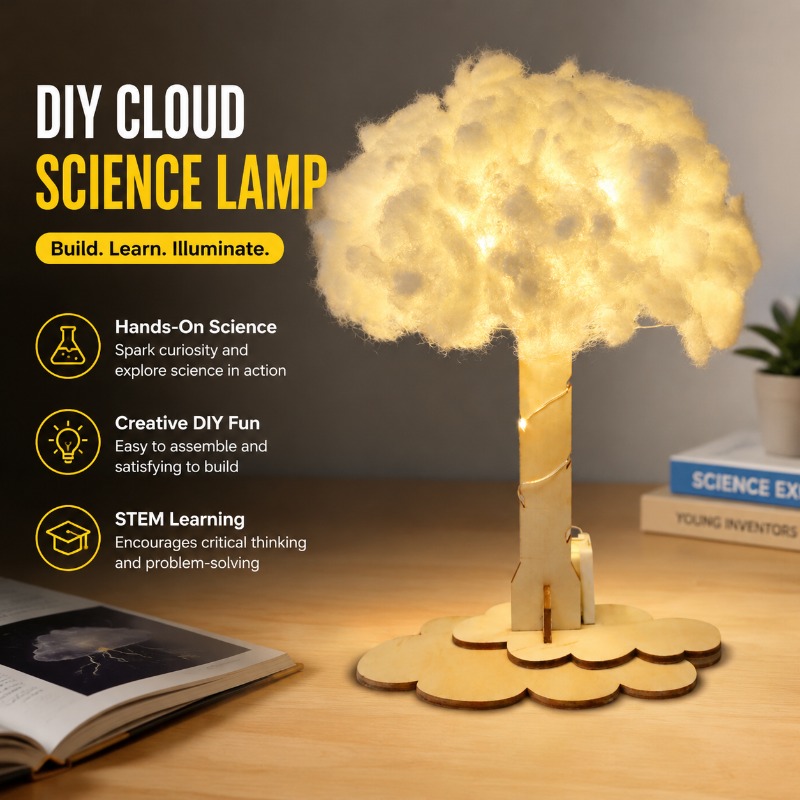 Science Project Toys Making - DIY Bulut Lambası Bilim Deney Seti