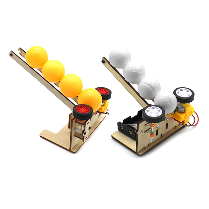 Science Kit - Otomatik Fırlatma Topu Atıcı Cihazı Öğrenciler