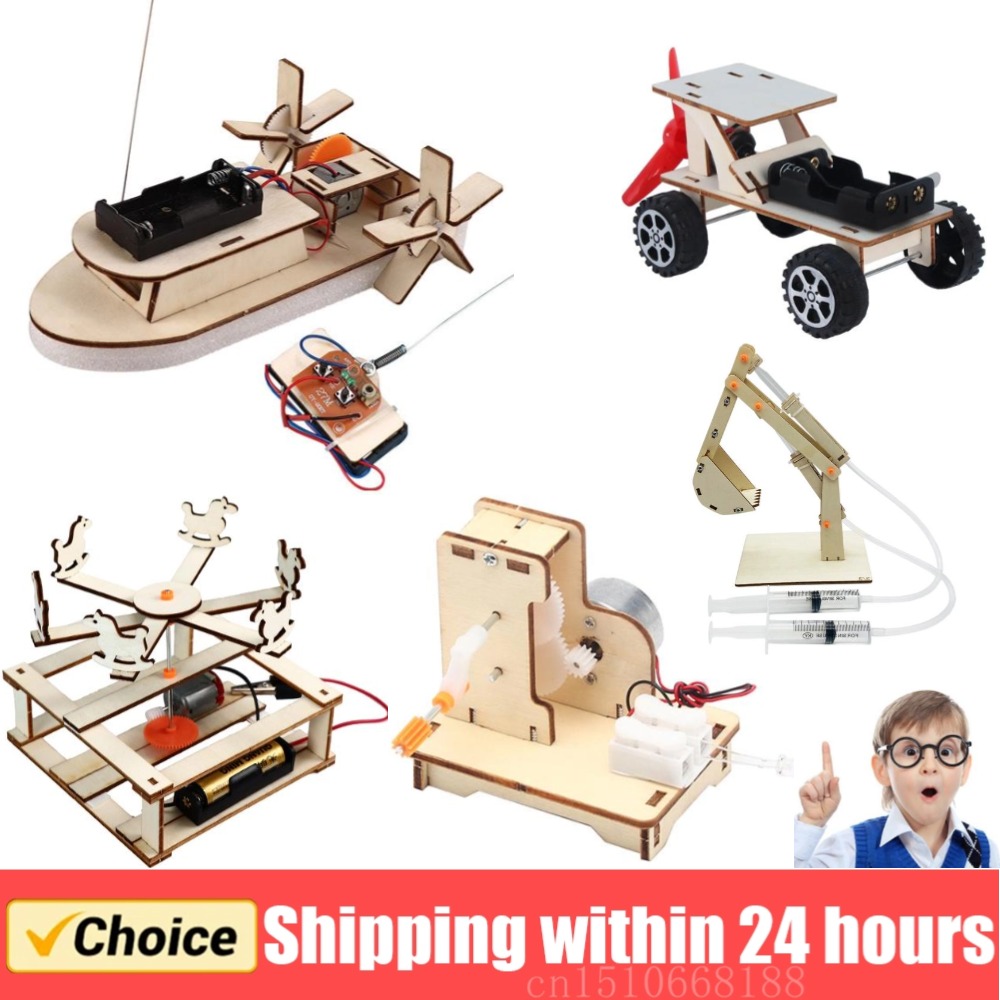 Science Diy Model - DIY tekne modeli bilim oyuncaklar çocuklar