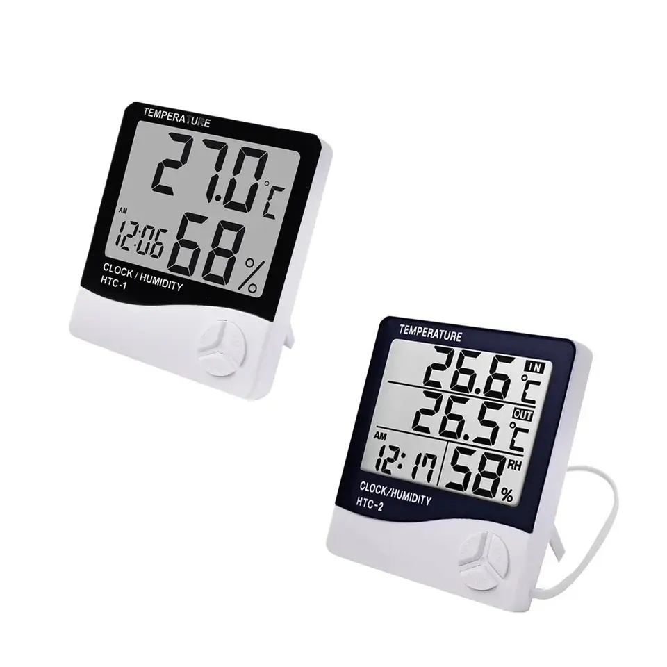 Weather Station Indoor - Kapalı LCD Dijital Termometre ve Higrometre