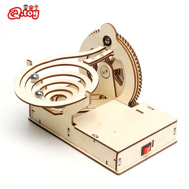 Science Diy Model - Buhar bilim eğitim seti 3D ahşap