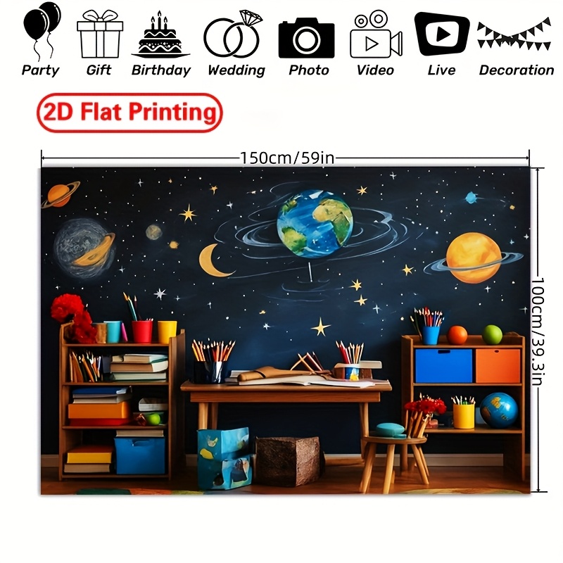 Astronomi Sınıfı Duvar Resmi Ç - Science Nursery incelemesi ve fiyatı