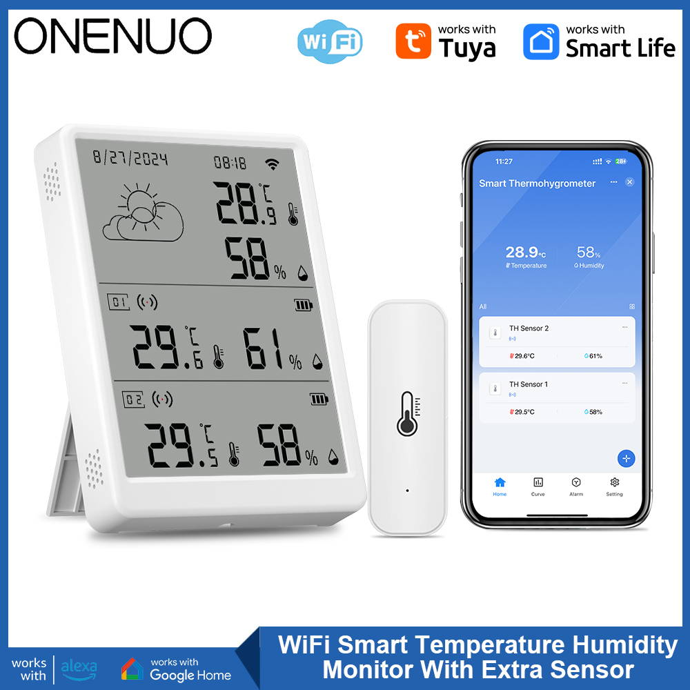 Tuya WiFi Hava İstasyonu Sıcak - Weather Station Indoor incelemesi ve fiyatı