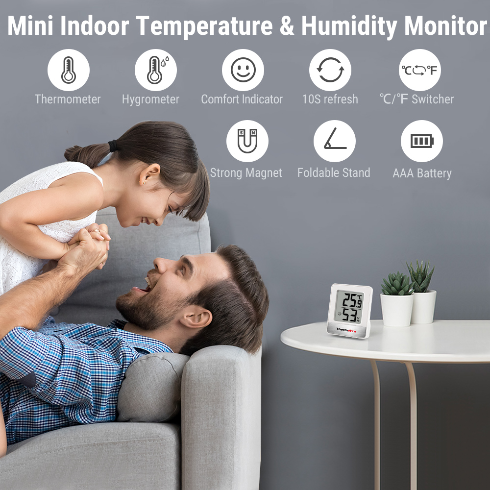 ThermoPro TP49 Mini Hava İstas - Weather Station Indoor incelemesi ve fiyatı