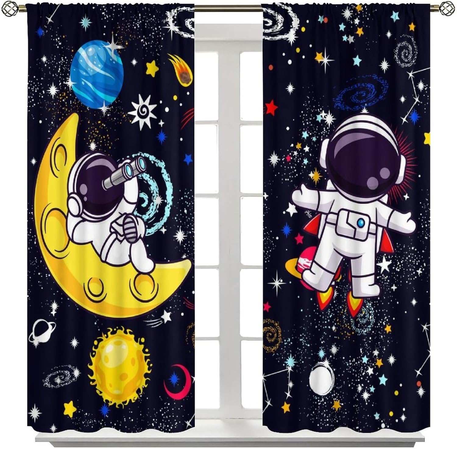 Galaxy Bilim Perde Dekorasyonu - Science Nursery incelemesi ve fiyatı