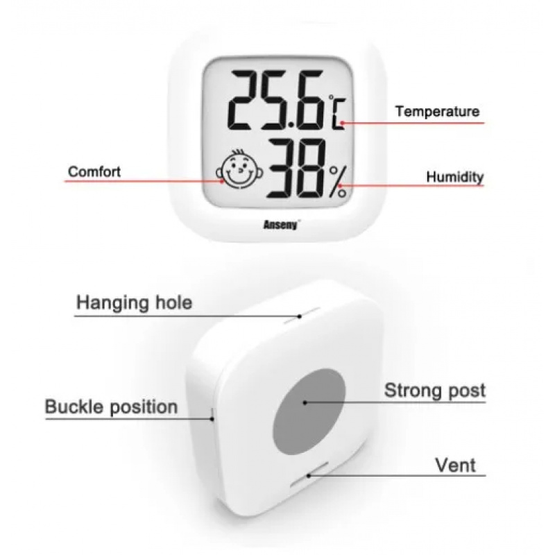 LCD Dijital Termometre Higrome - Weather Station Indoor incelemesi ve fiyatı