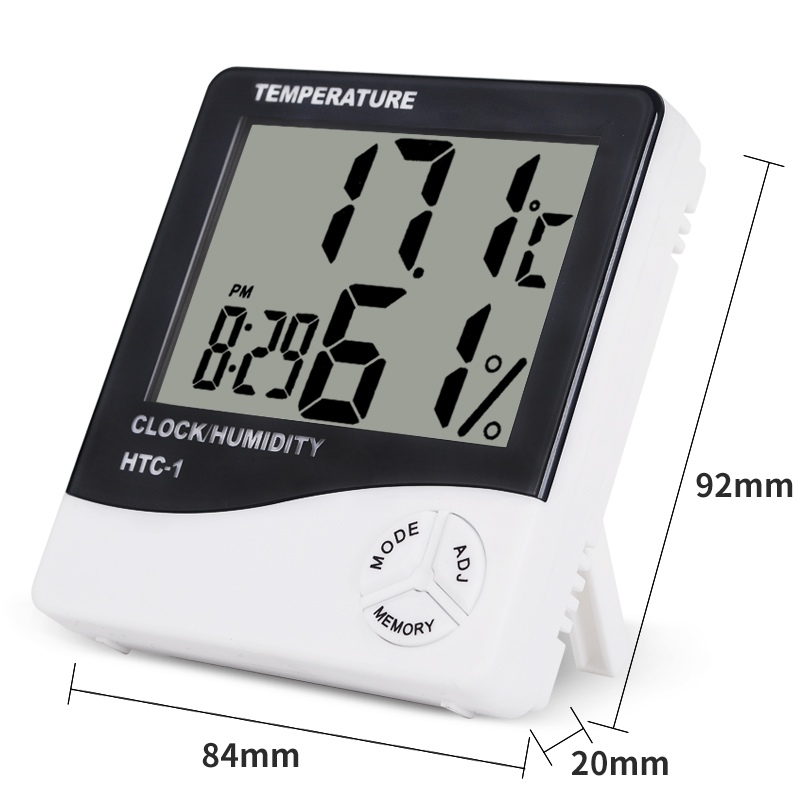 HTC-1 Kapalı Oda LCD Dijital E - Weather Station Indoor incelemesi ve fiyatı