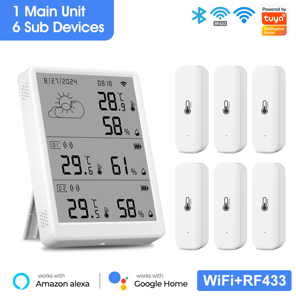 SMATRUL Tuya WiFi Yüksek Hassa - Weather Station Indoor incelemesi ve fiyatı