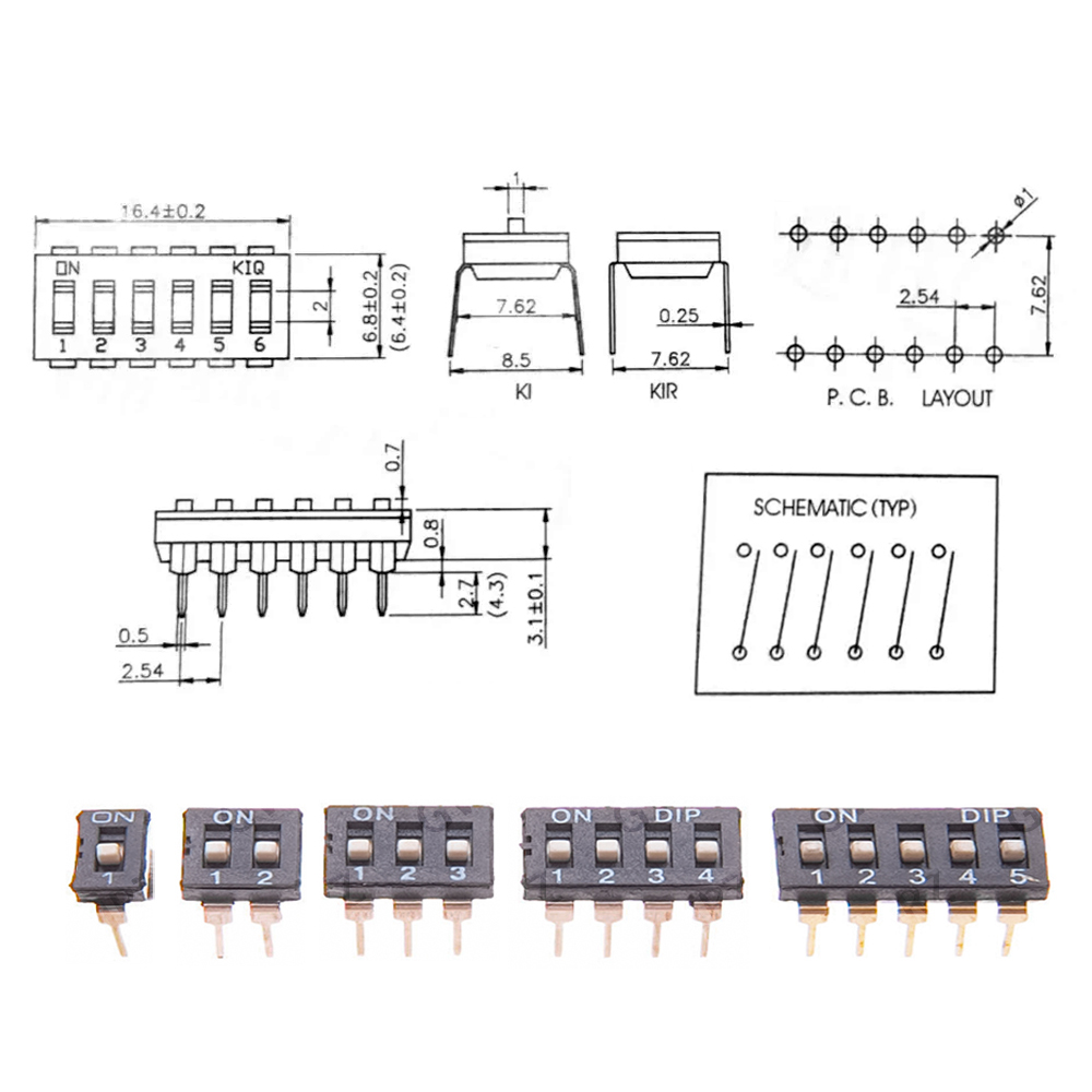 5 adet 2 2.54mm Pitch Toggle S - Circuit Snap Kit incelemesi ve fiyatı