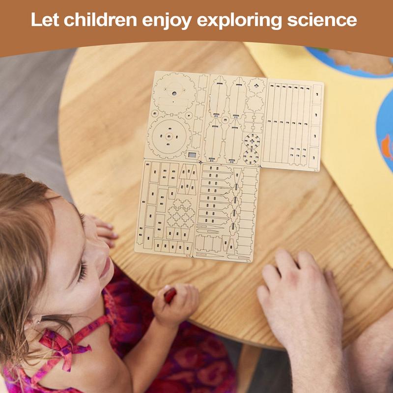 Ahşap Uydu Modeli Yapma Seti E - Science Project Toys Making incelemesi ve fiyatı