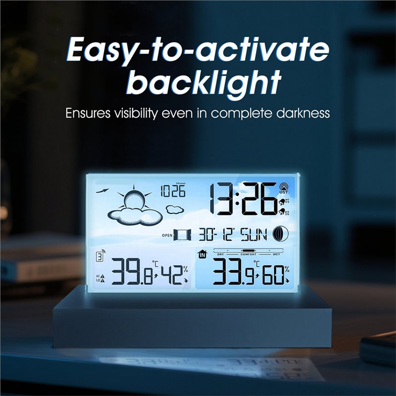YENİ SICAK Stokta-Dijital Hava - Weather Station Indoor incelemesi ve fiyatı