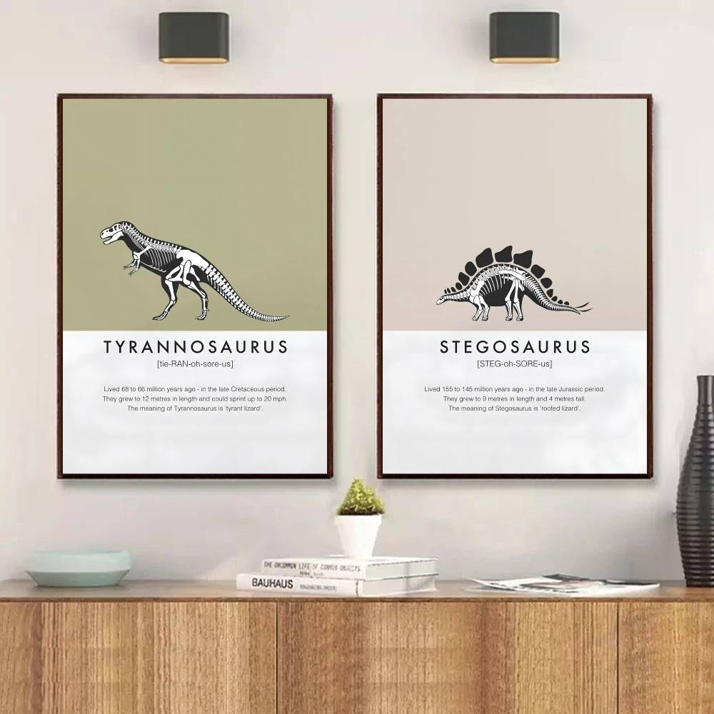 Dinozor İskeleti Posteri Dino  - Science Nursery incelemesi ve fiyatı