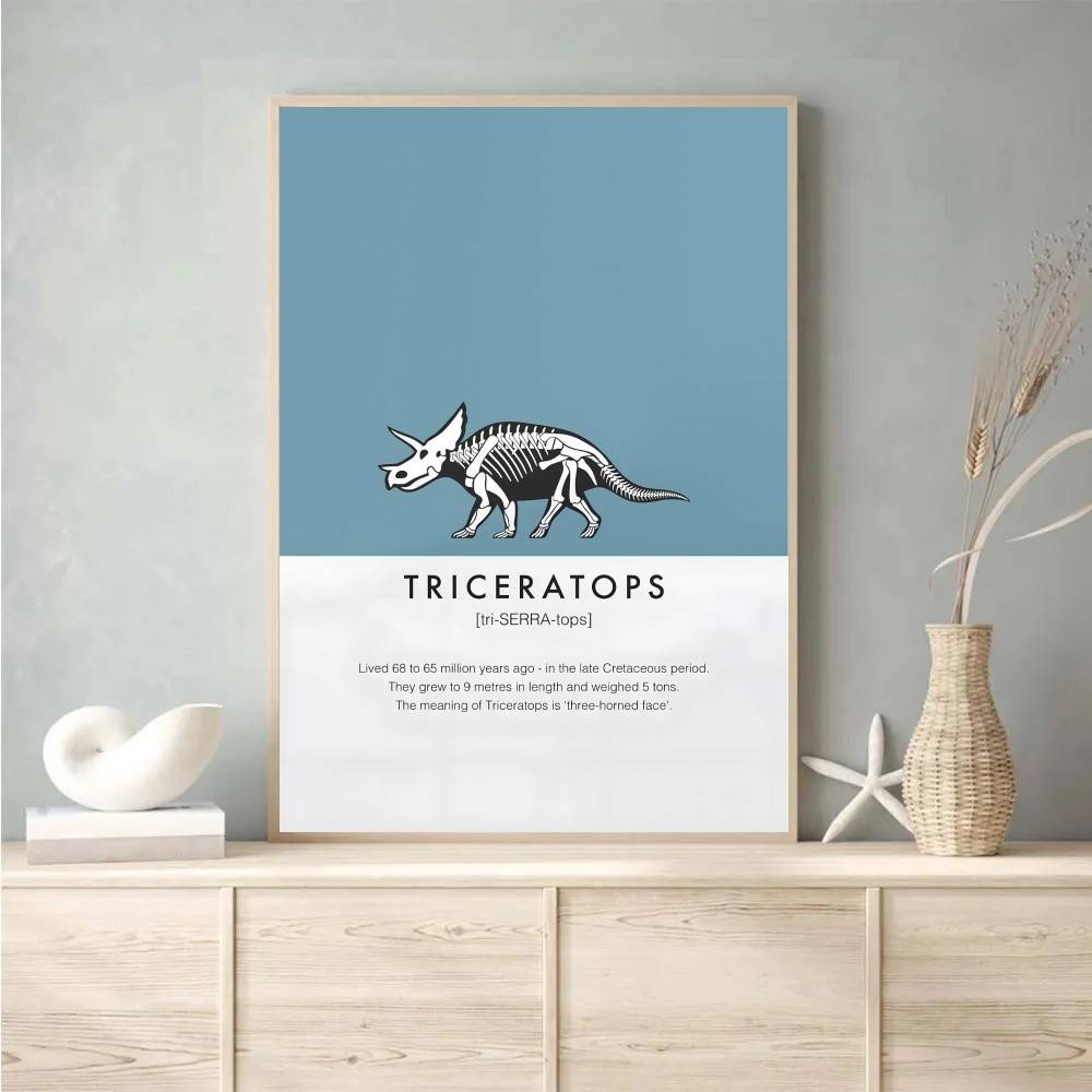 Dinozor İskeleti Posteri Dino  - Science Nursery incelemesi ve fiyatı